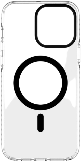 Etui plecki Evelatus Clear Case PC+TPU MagSafe do Apple iPhone 15 Pro Max Transparent Black (EVEAPP15PMCSMB) - Zdjęcie 4 Etui plecki Evelatus Clear Case PC+TPU MagSafe do Apple iPhone 15 Pro Max Transparent Black (EVEAPP15PMCSMB) - obraz 4