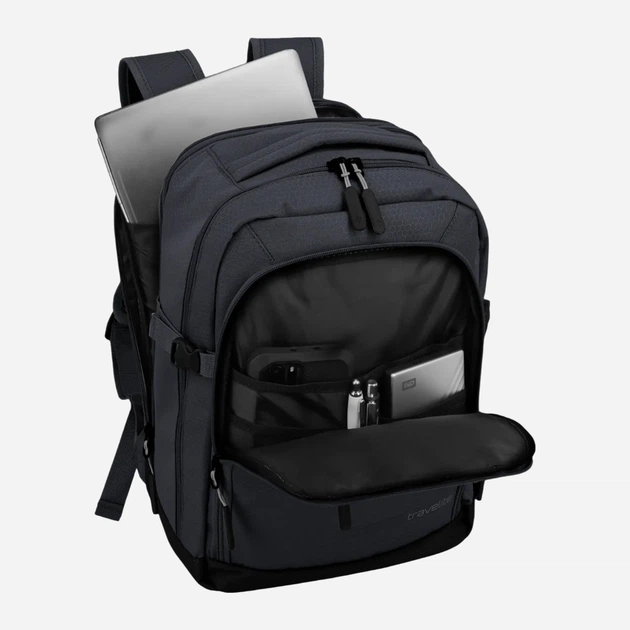 Plecak A4 20l Travelite Kick Off 006921 04 Szary (800070354884) - obraz 4