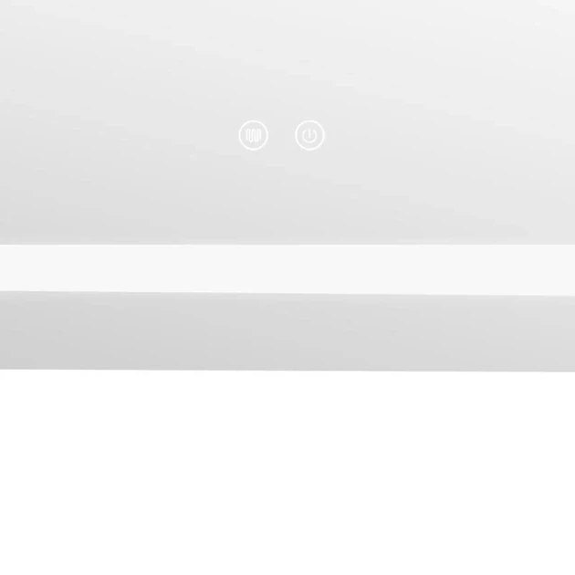 Зеркало настенное Lidz Kubis KU1 700х700 см с LED-подсветкой антизапотеванием белое - изображение 5