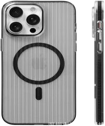 Etui plecki Evelatus Suitcase MagSafe Case do Apple iPhone 16 Pro Transparent Black (EVEAPP16PSMCTB) - Zdjęcie 1 Etui plecki Evelatus Suitcase MagSafe Case do Apple iPhone 16 Pro Transparent Black (EVEAPP16PSMCTB) - obraz 1