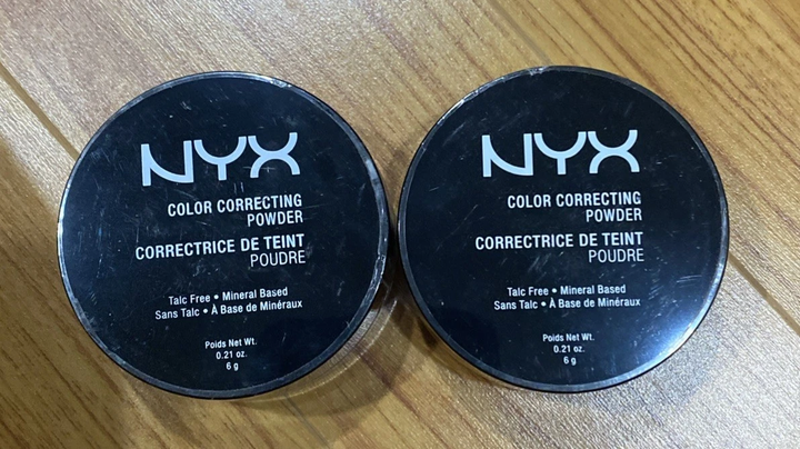 Кольорова пудра для кольорокорекції шкіри NYX Cosmetics Color Correcting Powder 6 г відтінок Green CCP01 - зображення 2
