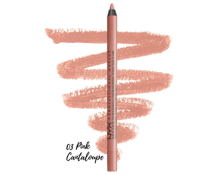 Олівець-лайнер для контуру губ NYX Cosmetics Slide On Lip Pencil SLLP03 Pink Canteloupe рожевий динний - зображення 2