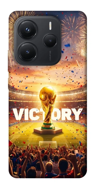 Чехол Football victory для Xiaomi Redmi Note 14 5G - Фото 1 Чехол Football victory для Xiaomi Redmi Note 14 5G - изображение 1