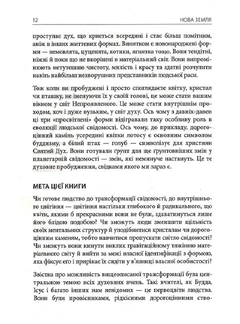 Нова Земля. Усвідомлення життєвої мети - Екхарт Толле - Фото 5 Нова Земля. Усвідомлення життєвої мети - Екхарт Толле - зображення 5