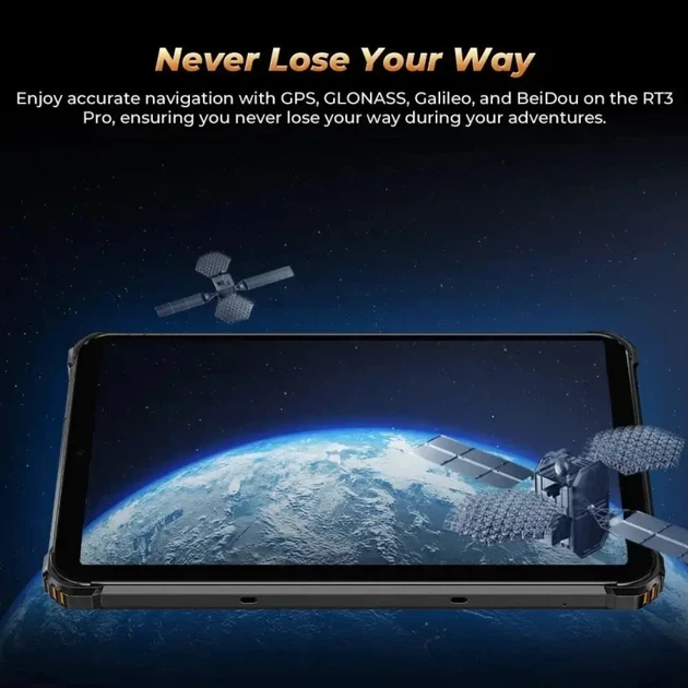 Планшет Oukitel RT3pro LTE 4/128GB Black (RT3pro_Black) - зображення 8
