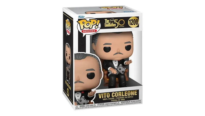 Фігурка FUNKO POP! Хрещений Батько Віто The Godfather Vito Corleone 94mm 1200 61529 - зображення 2