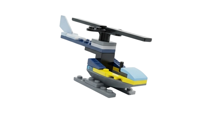 Конструктор Lego Фигурка Policeman with Helicopter Paper Bag City 952402 cty1728 - изображение 5