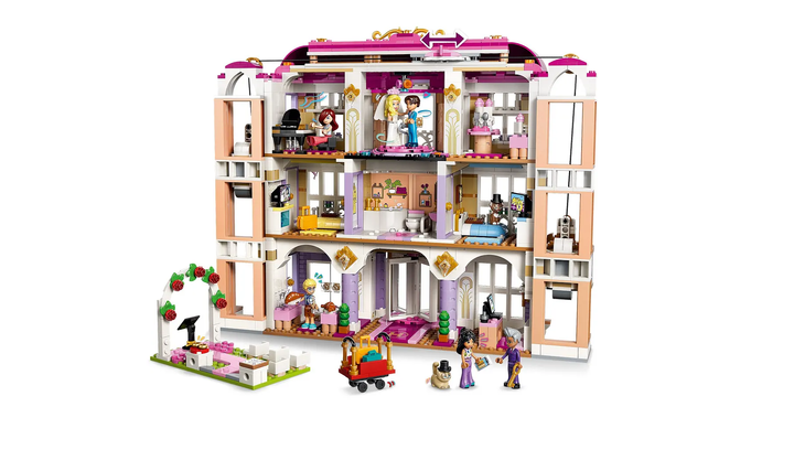 Конструктор Lego Гранд-Готель у Хартлейк-Сіті Friends 42704 - Фото 5 Конструктор Lego Гранд-Готель у Хартлейк-Сіті Friends 42704 - зображення 5