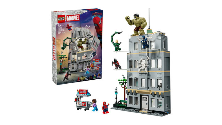 Конструктор Lego Spider-Man vs. Hulk Epic Clash Super Heroes 76350 - изображение 3