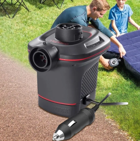 Электрический насос для матрасов 12 В Электрический насос для надувания Intex 600 л мин Электрический насос Intex - изображение 2