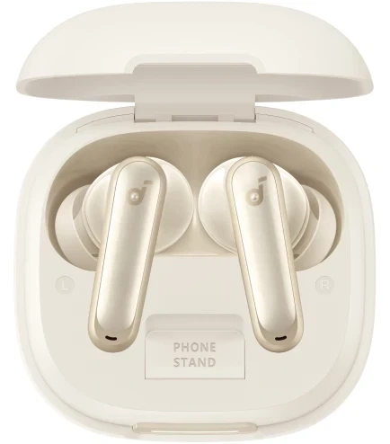 Беспроводные наушники Anker SoundCore P40i, White, ANC, IPX5, 60Н, Multipoint - Фото 5 Беспроводные наушники Anker SoundCore P40i, White, ANC, IPX5, 60Н, Multipoint - изображение 5