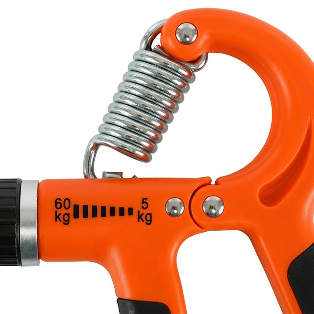 Набор кистевых эспандеров 5 в 1 для тренировки кистей и пальцев SP-Sport Grip Kit 8895 Orange 5 эспандеров в комплекте - изображение 4