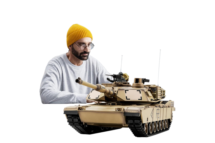 Радиоуправляемый танк Henglong M1A2 Abrams I Pro (масштаб 1:16) - Фото 3 Радиоуправляемый танк Henglong M1A2 Abrams I Pro (масштаб 1:16) - изображение 3