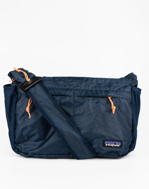 Велика сумка-трансформер через плече Patagonia Courier Bag. Сумка 2в1 патагонія синя. - Фото 6 Велика сумка-трансформер через плече Patagonia Courier Bag. Сумка 2в1 патагонія синя. - зображення 6