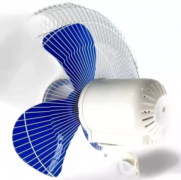 Напольный вентилятор WimpeX WX-1611 35 Вт с регулировкой высоты, поворотом 90° и 3 скоростями для дома и офиса, белый - изображение 7