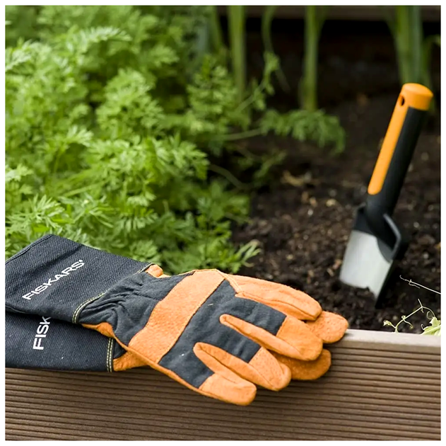 Садовый совок нержавеющая сталь для рассады 334 мм Fiskars CS-0059 - зображення 7