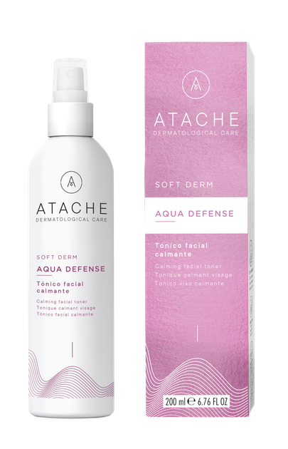 Зволожуючий заспокійливий тонік Atache Soft Derm Aqua Defense, 200 мл - Фото 1 Зволожуючий заспокійливий тонік Atache Soft Derm Aqua Defense, 200 мл - зображення 1