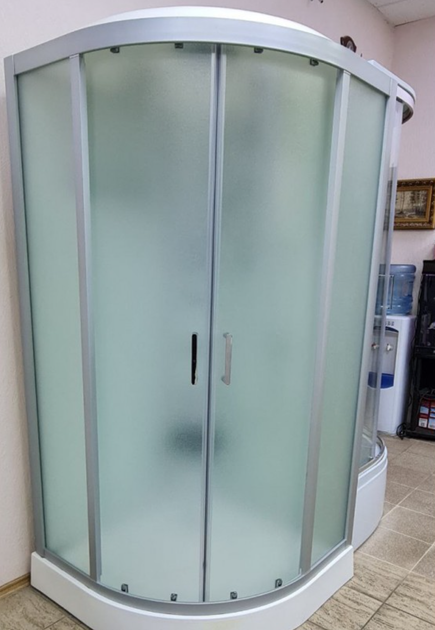 Душовий бокс VERONIS BN-5-80 XL 80×80×220 см, матове скло, матовий профіль, низький піддон, гідромасаж - изображение 6