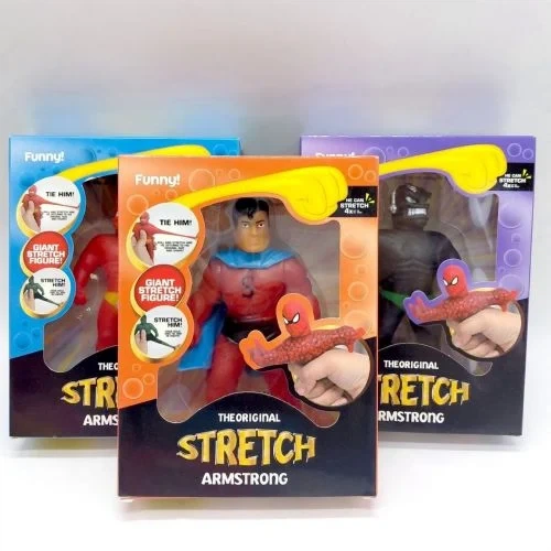 Игрушка-тянучка MIC Stretch Armstrong Герои Marvel красный - изображение 2