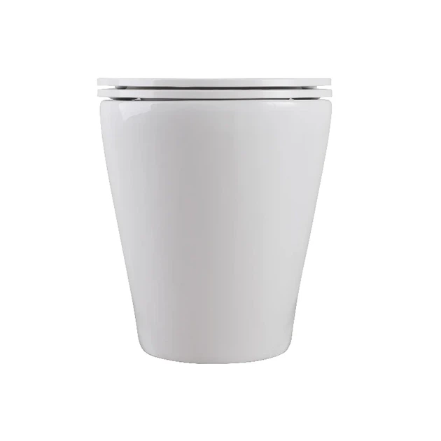 Унитаз напольный без бачка Mixxus Premium Bevel-0702-T3 555х365х410 мм Санитарная фарфоровая Белый - изображение 2