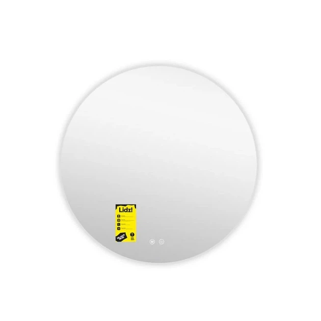 Зеркало настенное Astra R600 LED-подсветка Touch антизапотевание 600х600 мм стекло - изображение 4