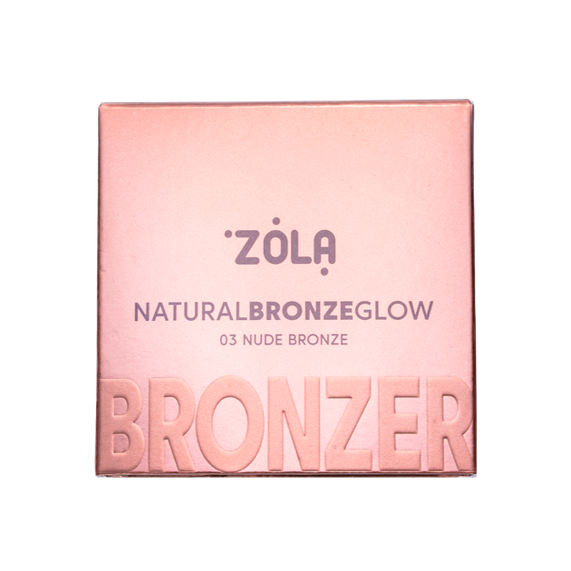Бронзер Natural Bronze Glow Zola 03 Нюдова бронза Nude Bronze - Фото 3 Бронзер Natural Bronze Glow Zola 03 Нюдова бронза Nude Bronze - изображение 3
