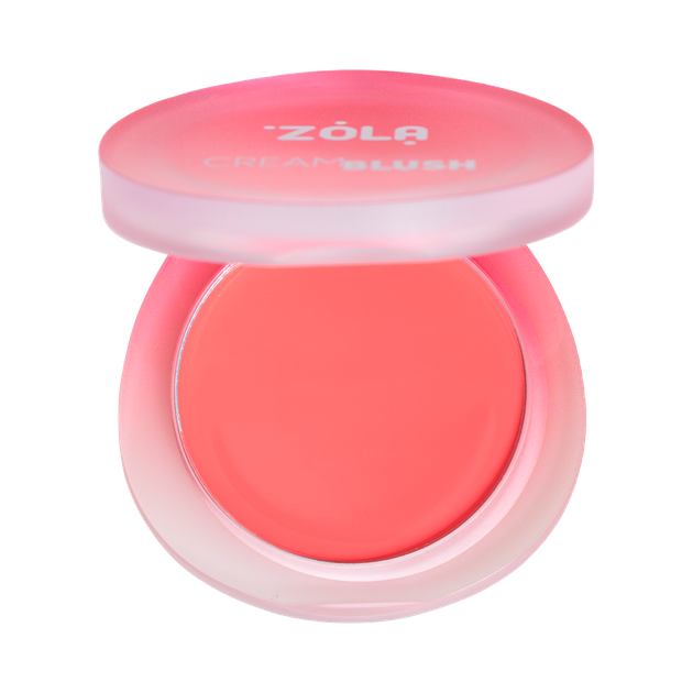 Кремовые румяна Cream Blush Zola Coral Pop - Фото 1 Кремовые румяна Cream Blush Zola Coral Pop - изображение 1