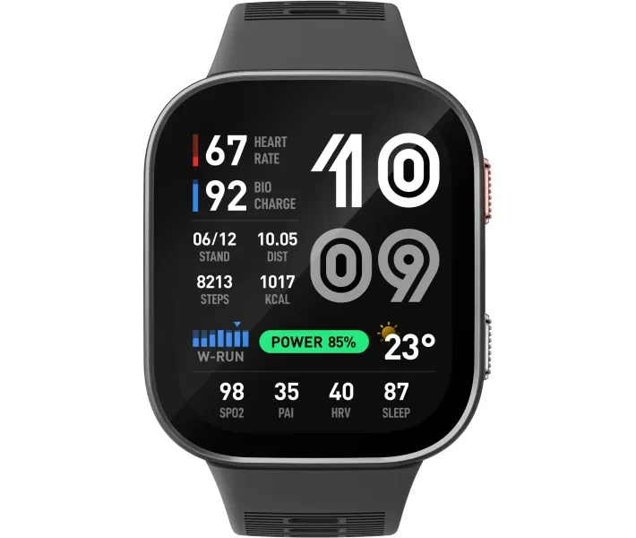 Смарт-годинник Amazfit Bip Max 1.32" AMOLED GPS NFC Водозахист Carbon Gray (W2568AP3N) - Фото 3 Смарт-годинник Amazfit Bip Max 1.32" AMOLED GPS NFC Водозахист Carbon Gray (W2568AP3N) - зображення 3
