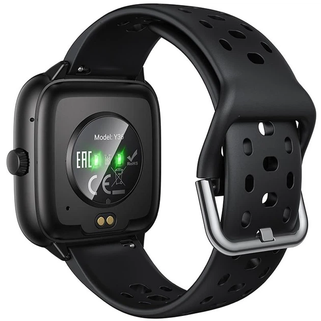 Смарт-часы Hoco Y36 43 мм 200 мАч IP67 Черный (Y36) - Фото 2 Смарт-часы Hoco Y36 43 мм 200 мАч IP67 Черный (Y36) - изображение 2