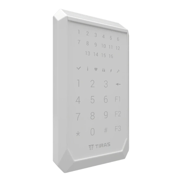 Клавиатура Тирас Tiras K-PAD16 (white) - Фото 3 Клавиатура Тирас Tiras K-PAD16 (white) - изображение 3