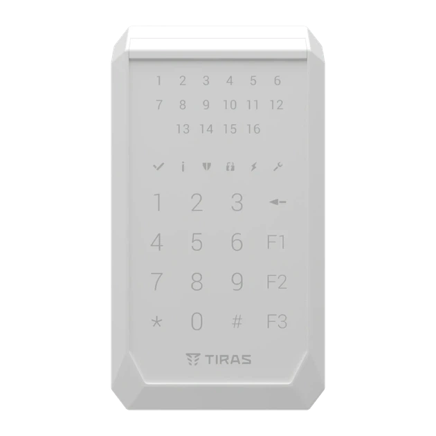 Клавиатура Тирас Tiras K-PAD16 (white) - Фото 4 Клавиатура Тирас Tiras K-PAD16 (white) - изображение 4