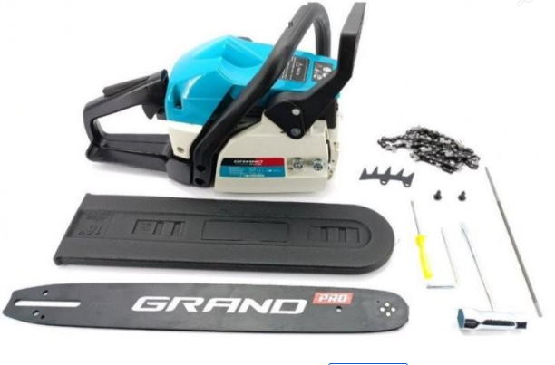 Бензопила GRAND БП-4700 PRO 6.3 к.с. 16" 405мм професійна ланцюгова пила для дерева та дров - зображення 5