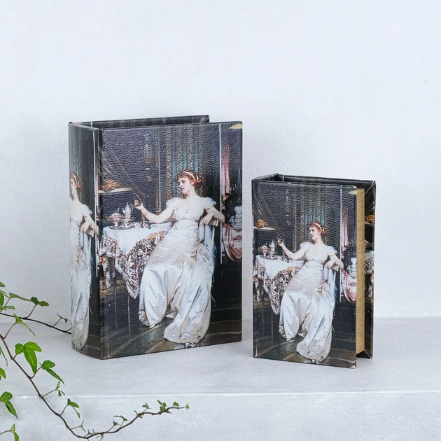 Скринька книга набір з 2-х Леді в білому Гранд Презент 22-KSH-SC391 - изображение 2