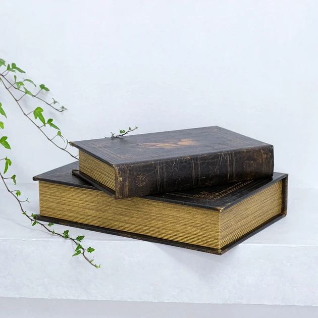 Скринька у формі книги набір з 2-х Закохані Гранд Презент 33-KSH-XZ-PU3009 - Фото 4 Скринька у формі книги набір з 2-х Закохані Гранд Презент 33-KSH-XZ-PU3009 - изображение 4