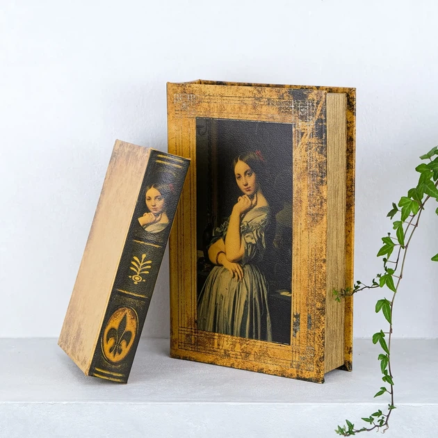 Скринька у формі книги набір з 2-х Дівчина Гранд Презент 33-KSH-PU1048 - изображение 5