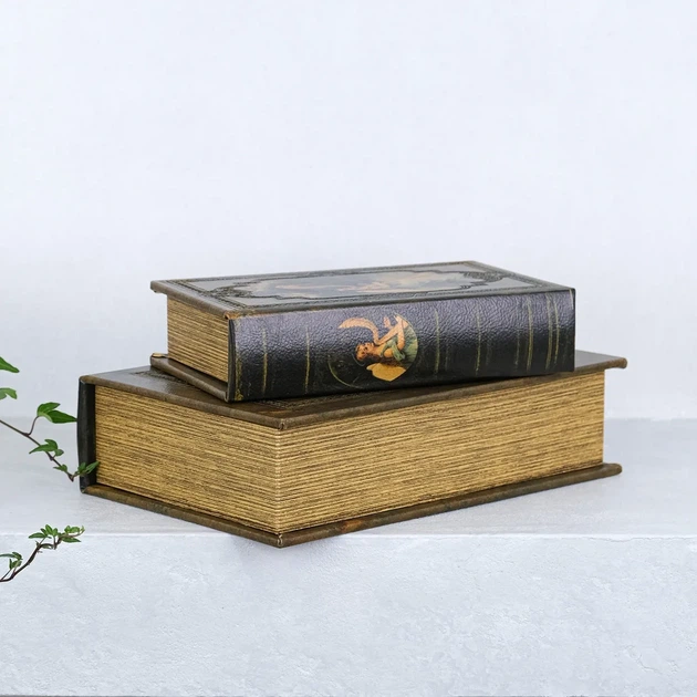Скринька набір з 2-х книг Дівчина з арфою Гранд Презент 27-KSH-XZ-L0479 - изображение 3