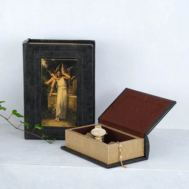 Скринька книга набір з 2-х Плануючі янголи Гранд Презент 22-KSH09132A - Фото 5 Скринька книга набір з 2-х Плануючі янголи Гранд Презент 22-KSH09132A - изображение 5
