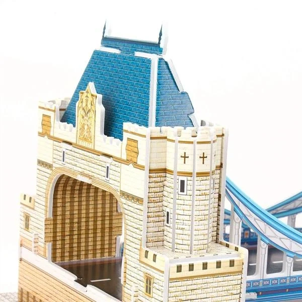 3D пазл Тауэрский мост 120 элементов пенокартон 22х80х18 см - Фото 5 3D пазл Тауэрский мост 120 элементов пенокартон 22х80х18 см - изображение 5