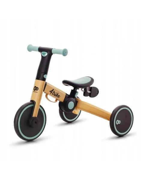 Триколісний велосипед 4TRIKE жовтий блакитний алюміній 88,5х50х43 см - зображення 3