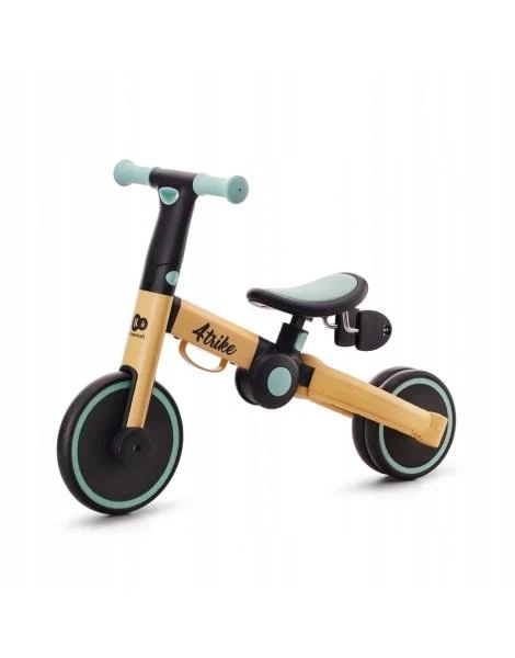 Триколісний велосипед 4TRIKE жовтий блакитний алюміній 88,5х50х43 см - зображення 5