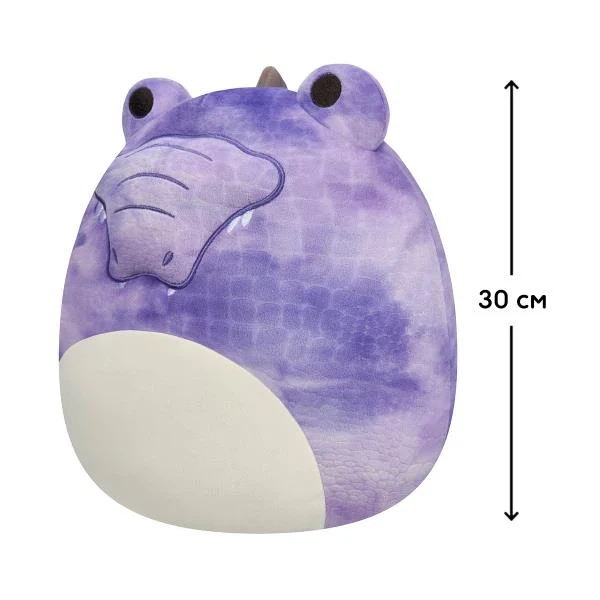 Мягкая игрушка Крокодил 30 см плюш зеленый Squishmallows - изображение 2