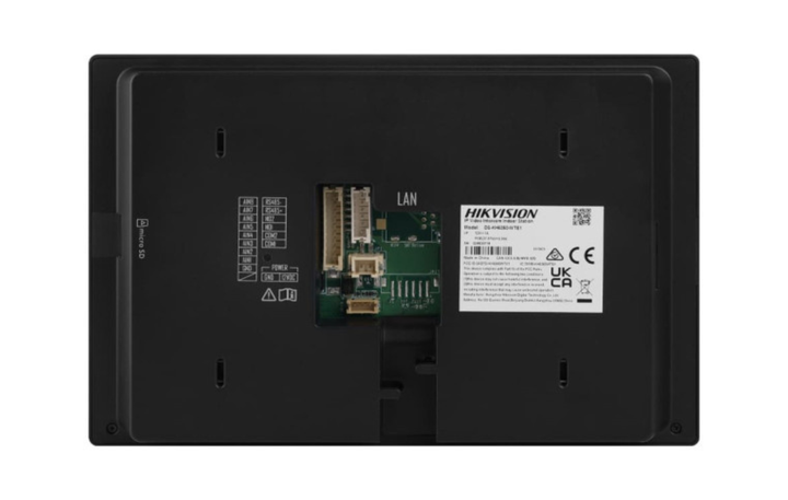 IP-відеодомофон Hikvision DS-KH6350-WТE1 7'' Wi-Fi SIP PoE, Black - зображення 3