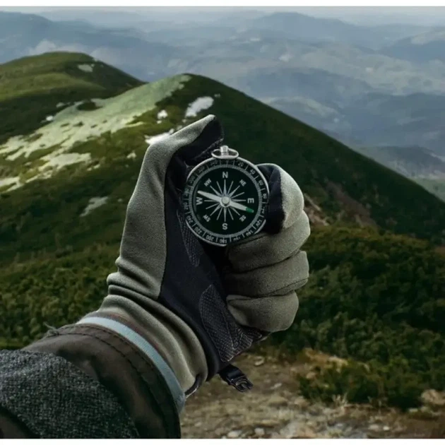 Рукавички трикотажні з покращеним хватом Naturehike NH20FS032 92% поліестер 8% спандекс L чорні - зображення 5