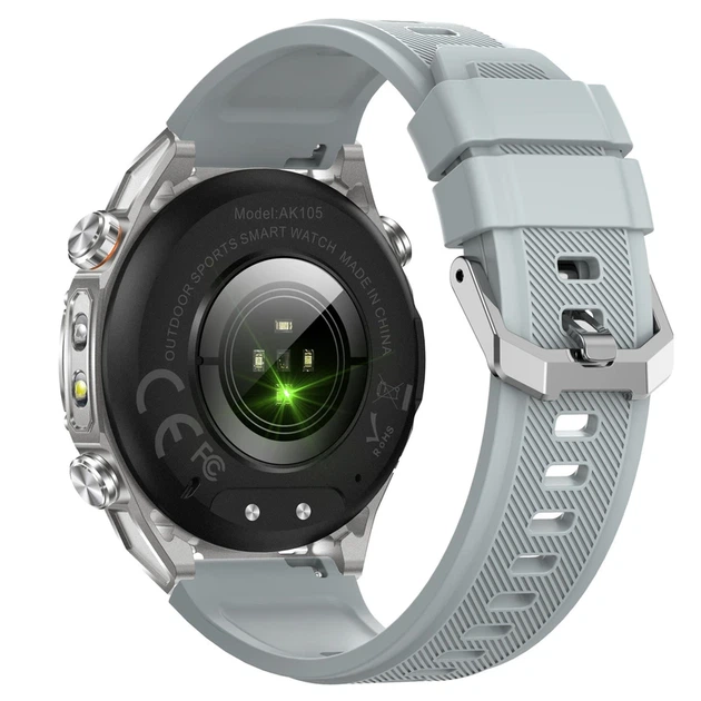 Розумний смарт годинник Smart Flash Rubber Silver - зображення 12