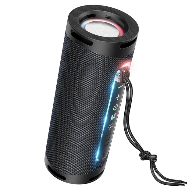 Портативна колонка HOCO HC9 Dazzling pulse sports BT speaker Black - изображение 2