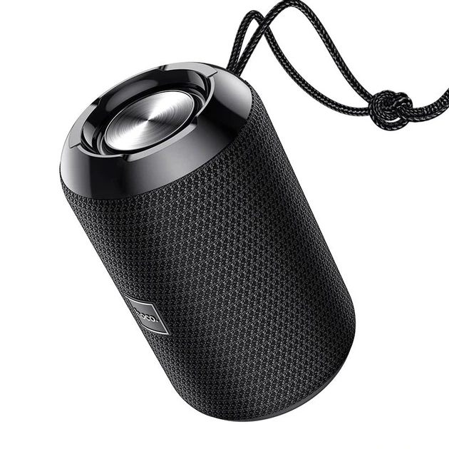Портативна колонка HOCO HC1 Trendy sound sports wireless speaker Black - Фото 1 Портативна колонка HOCO HC1 Trendy sound sports wireless speaker Black - изображение 1