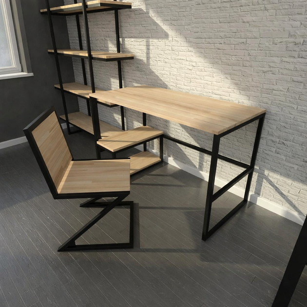 Письменный стол в стиле Loft, офисный - изображение 5