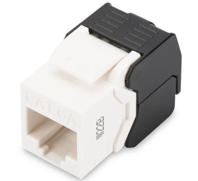 Модуль Keystone Cat 6A RJ45 UTP 483x1U неекранований 24 панелі - Фото 2 Модуль Keystone Cat 6A RJ45 UTP 483x1U неекранований 24 панелі - зображення 2