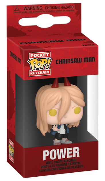 Брелок Funko Pop! Keychain ANIMATION: Chainsaw Man — Power, Пауэр - Фото 1 Брелок Funko Pop! Keychain ANIMATION: Chainsaw Man — Power, Пауэр - изображение 1