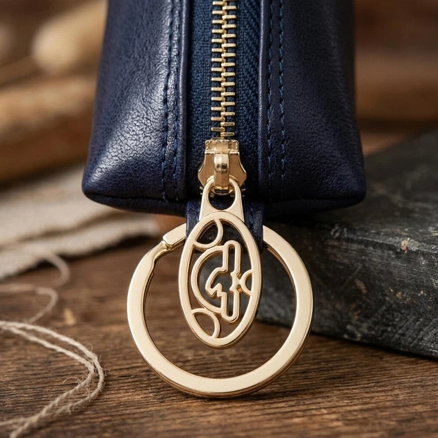 Ключница-брелок Tony Perotti Top Kapi KR-186 navy (bg900fash13) Синяя - изображение 6